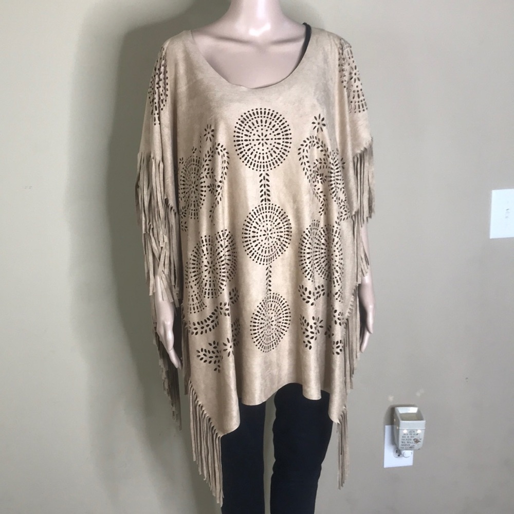 Step In Style Khaki One Size Fits All Cover Up